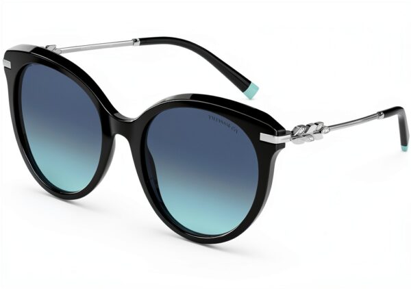 Lunettes Tiffany Co Noir Bleu Femme Garantie Internationale-0