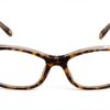 Lunettes Tiffany Femme Havana Transparent Cadre Bleu Optique-1