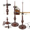 Lampe Tiffany vitrail artisanal design classique éclairage-5