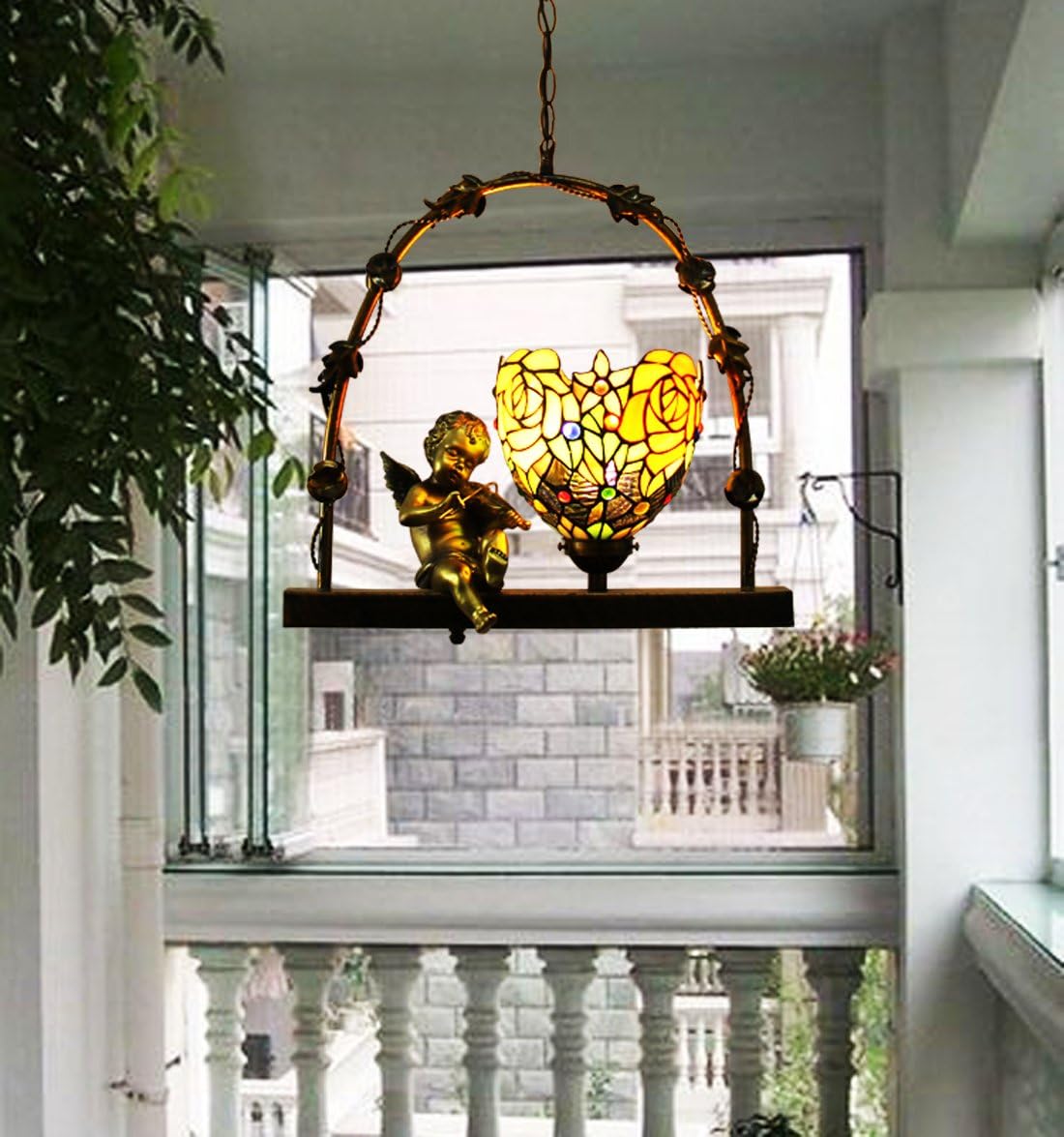 Pavo Monitor Arm installed on a wooden office desk