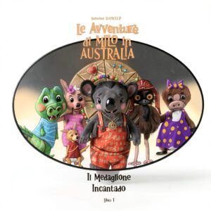Livre Italien Milo Aventures Australie Enfants Illustré-0