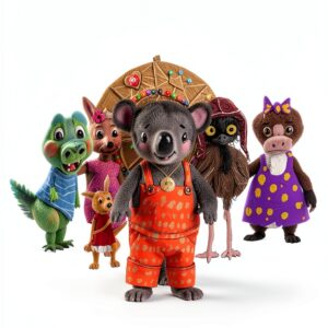 Livre italien Milo Australie enfants 3-8 ans aventure-0