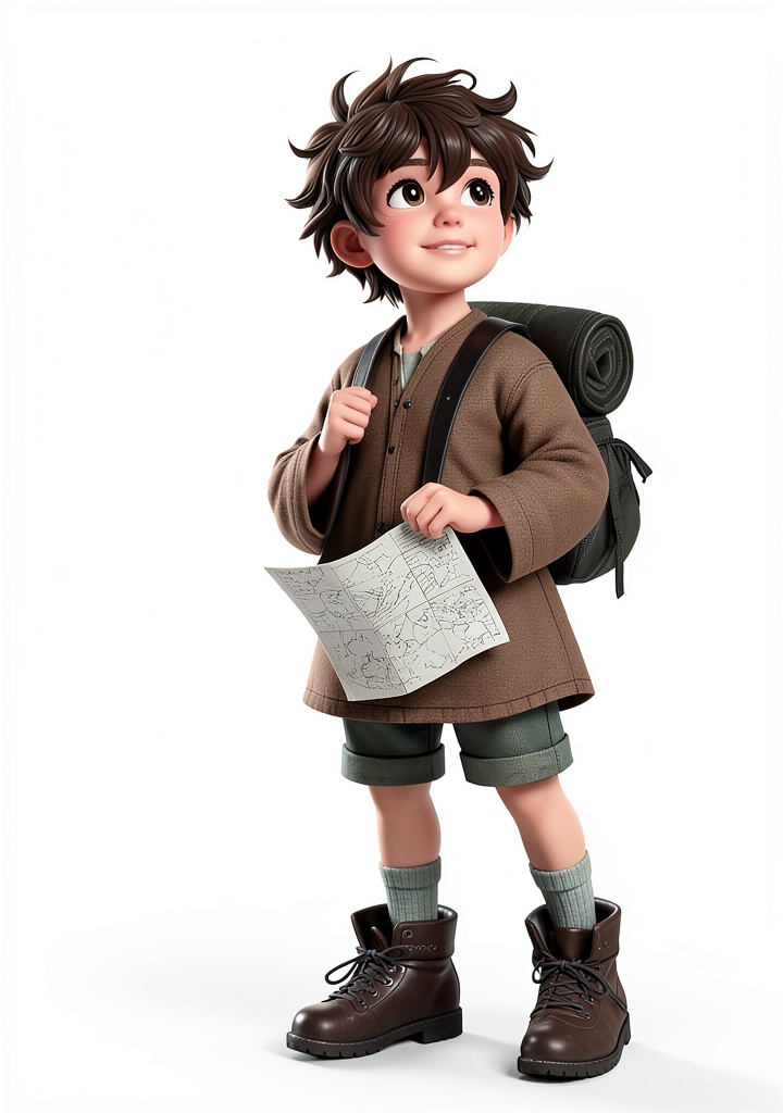 Couverture du livre italien enfants – roman jeunesse sur un bureau en bois