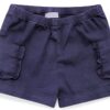 IL GUFO Ensemble bébé fille 6 mois blanc bleu coton élastane casual-2