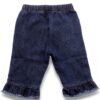 IL GUFO 3785AL pantalon denim bleu pour bébé fille 9 mois-1