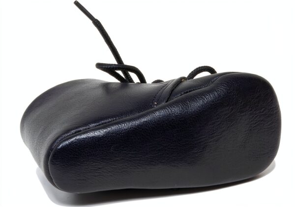 IL GUFO F5334 culla bimbo boy blue nappa-leather baby shoe-2