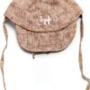 IL GUFO Chapeau Bébé Garçon Beige Lin 44/45 cm Modèle 7757W-1