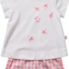 IL GUFO 1255AQ Ensemble bébé fille 12 mois rose 100% coton-0