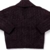 cardigan IL GUFO 3044AL garçon 6 mois bleu 100% laine-1