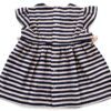 IL GUFO A65 completo bimba GIRL cotton t-shirt/shorts blue/white kids-1