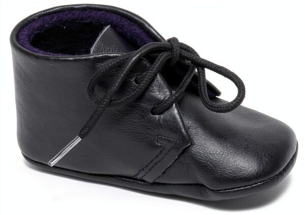IL GUFO F5334 culla bimbo boy blue nappa-leather baby shoe-1