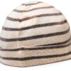 IL GUFO 9294Y bonnet bébé garçon gris blanc 40 cm coton-1
