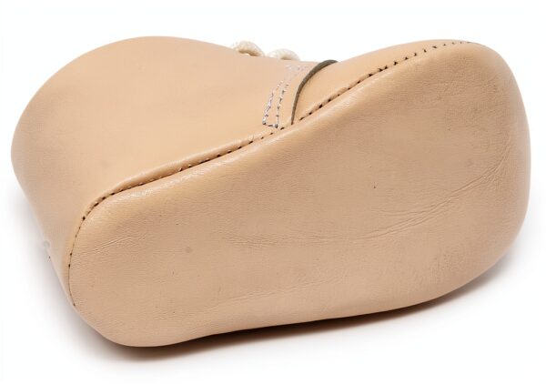 Chaussures bébé garçon IL GUFO F5360 Ivoire taille 16 en cuir Nappa-2