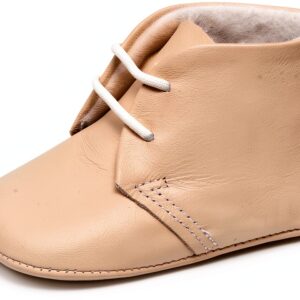 Chaussures bébé garçon IL GUFO F5360 Ivoire taille 16 en cuir Nappa-0