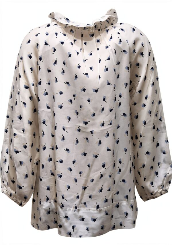 Chemise fille IL GUFO 4360AQ BIANCO 4 ans style casual 100% viscose-1