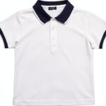 IL GUFO Polo garçon 10 ans BIANCO 100% coton casual-0