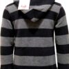 Il Gufo 2698V Felpa Bimbo Cappuccio Gris/Noir Sweatshirt Garçon 5 ans-1