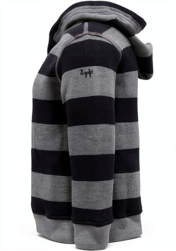 Il Gufo 2698V Felpa Bimbo Cappuccio Gris/Noir Sweatshirt Garçon 5 ans-2