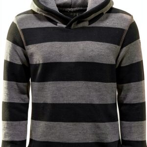 Il Gufo 2698V Felpa Bimbo Cappuccio Gris/Noir Sweatshirt Garçon 5 ans-0