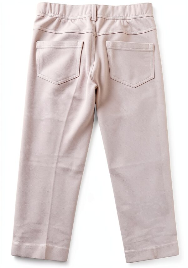 Pantalon IL GUFO 0920AQ fille 4 ans BIANCO 100% coton casual-1