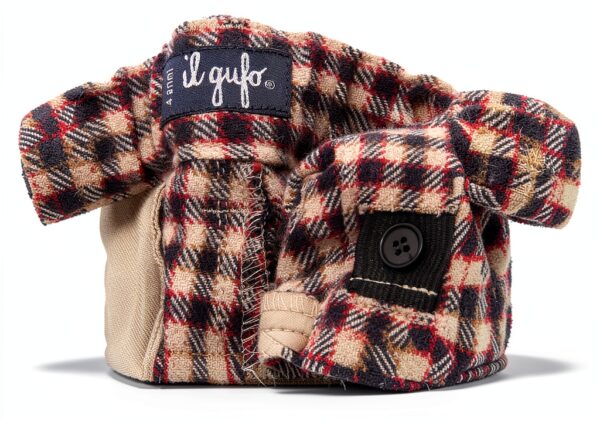 Il Gufo 3091AL pantalone bimbo boy kids pants beige/blue-3