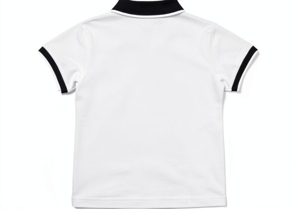 IL GUFO Polo garçon 10 ans BIANCO 100% coton casual-1