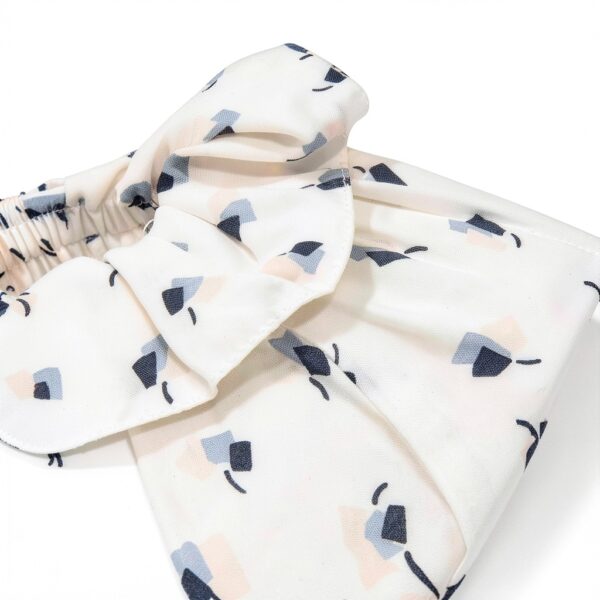 Chemise fille IL GUFO 4360AQ BIANCO 4 ans style casual 100% viscose-2