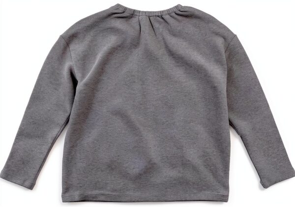 Il Gufo Sweat Fille Gris Taille 128 Manches Longues-1