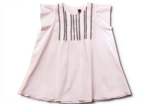 IL GUFO blouse fille 6 ans BIANCO 100% coton casual-0