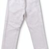 pantalon bimba IL GUFO 2 ans BIANCO 95% coton 5% élasthanne casual-0