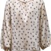 Chemise fille IL GUFO 4360AQ BIANCO 4 ans style casual 100% viscose-0