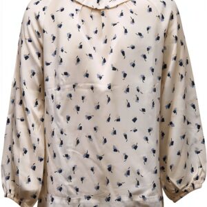 Chemise fille IL GUFO 4360AQ BIANCO 4 ans style casual 100% viscose-0
