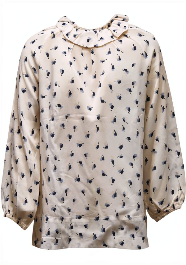 Chemise fille IL GUFO 4360AQ BIANCO 4 ans style casual 100% viscose-0