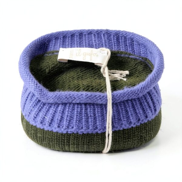 IL GUFO Maglione Bimbo 2704V Vert 2 ans 100% laine-3